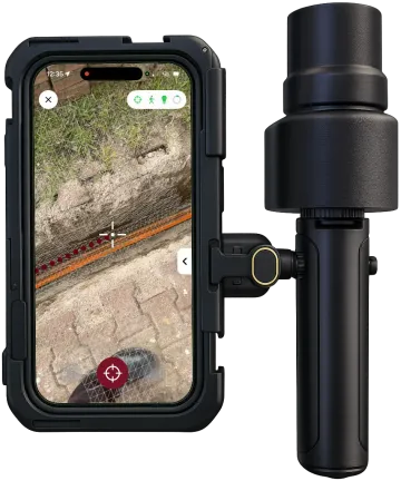 Terrafox App beim 3D-Scan auf dem iPhone